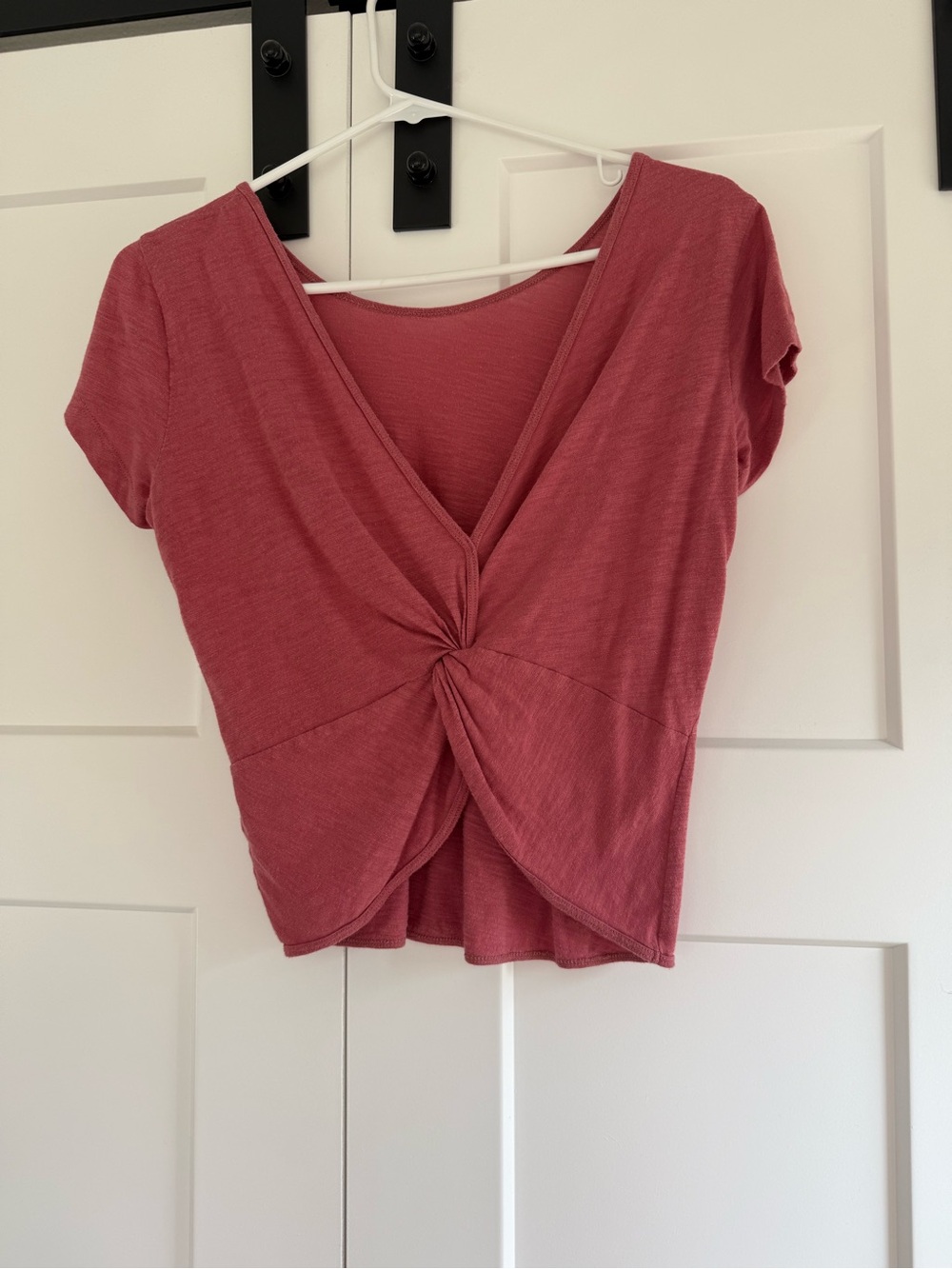 Abercrombie & Fitch Twist Open Back Tee